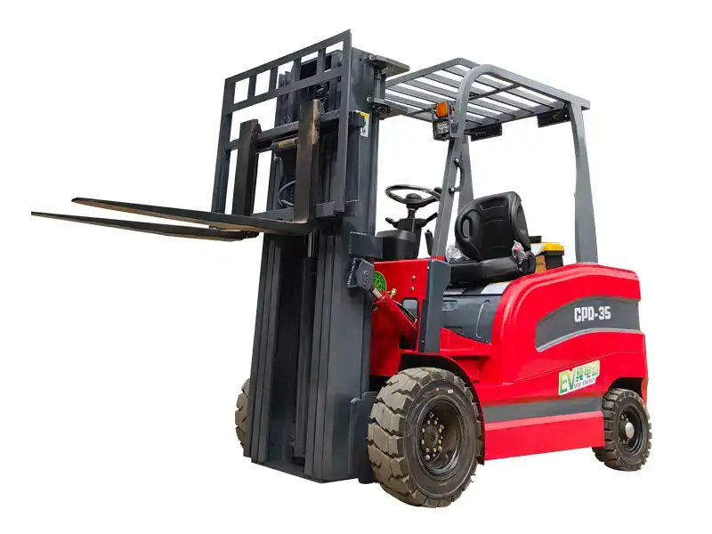 Электрический вилочный погрузчики 