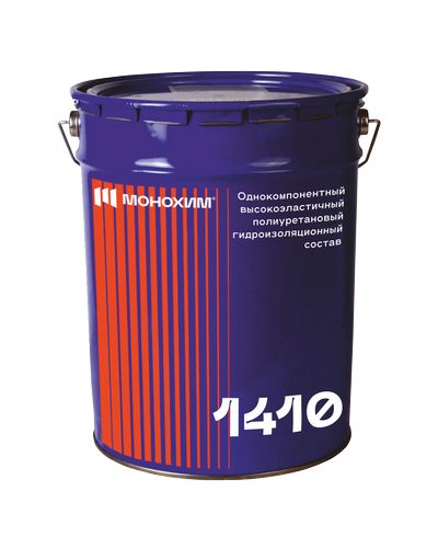 МОНОХИМ 1410 Полиуретановая гидроизоляционная мастика