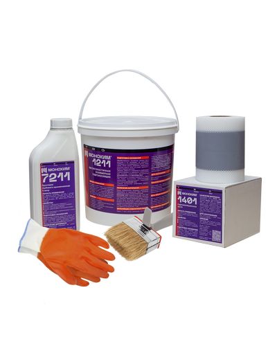 МОНОХИМ 1211 Комбо-набор для гидроизоляции для поверхности до 6 кв.м.
