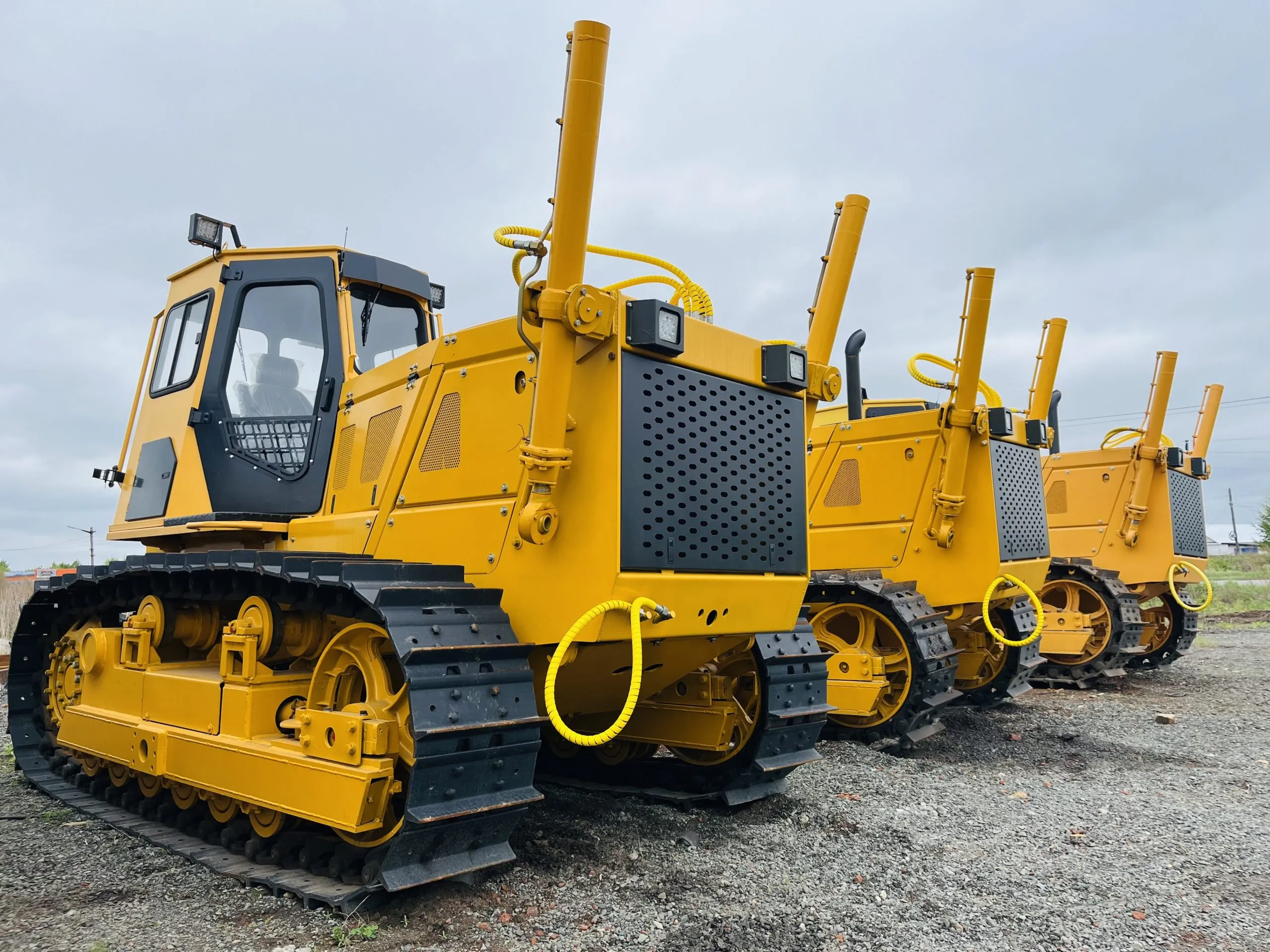 Бульдозер Б10МЧ Серийный Двигатель ЯМЗ-238 6 катков